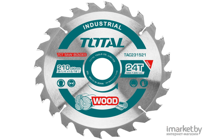 Диск пильный Total 24 зуба TAC231521