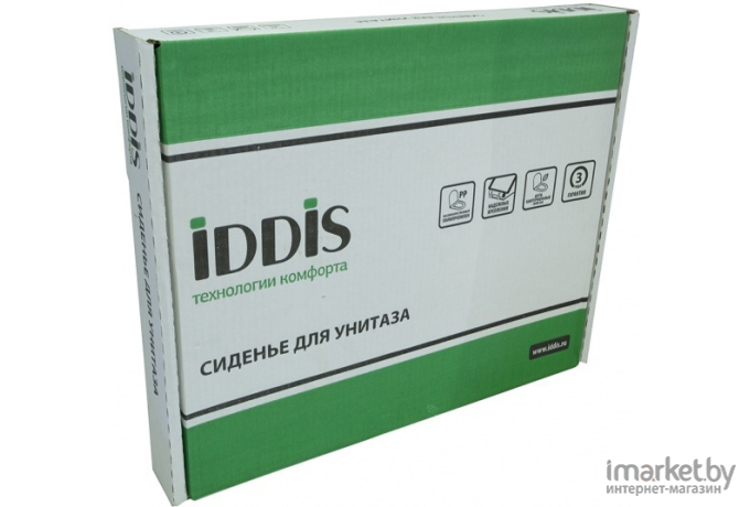 Сиденье для унитаза Iddis ID 01 061.1 белый