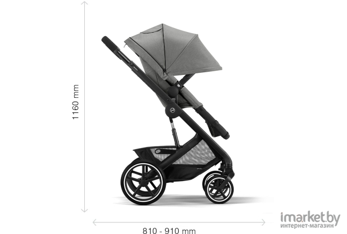 Коляска Cybex Balios S BLK dove grey 2 в 1