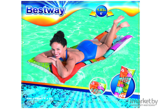 Матрас для плавания Bestway 183х69 см (44033)