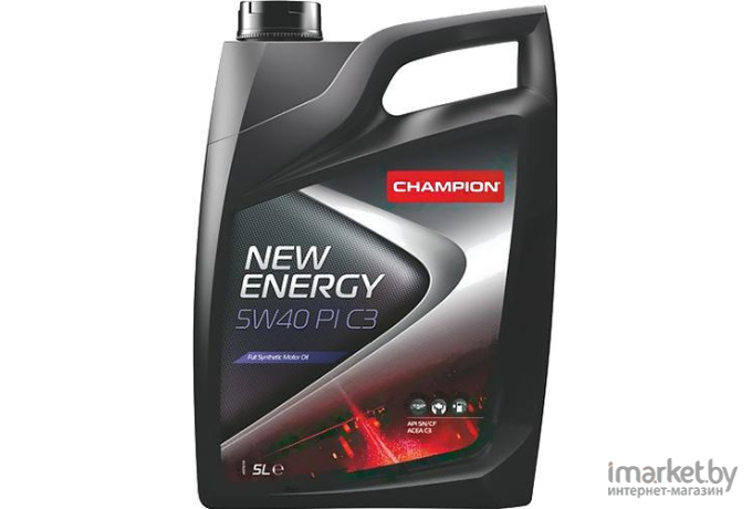 Моторное масло Champion New Energy 5W40 PI C3 5л