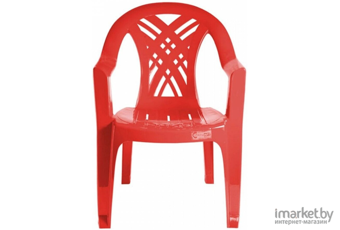 Садовое кресло Стандарт пластик групп №6 Престиж-2 красный