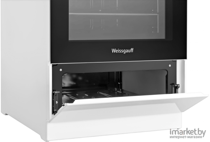 Кухонная плита Weissgauff WES E2V12 WS белый (430128)