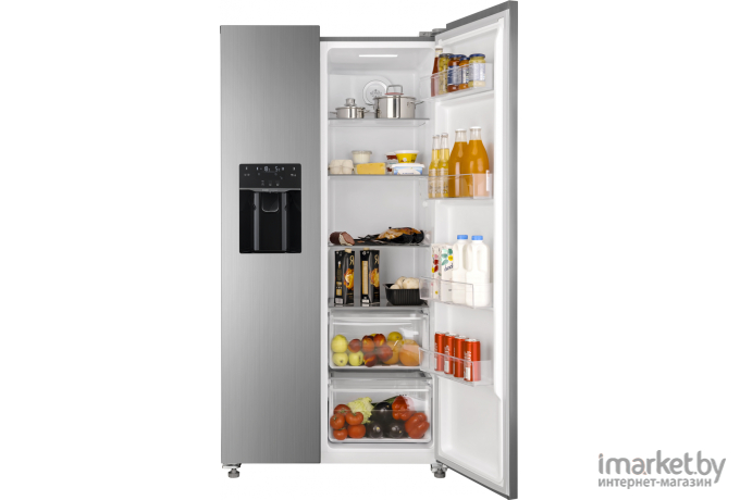 Холодильник Weissgauff Premium WSBS 695 NFX Inverter Ice Maker (430194)