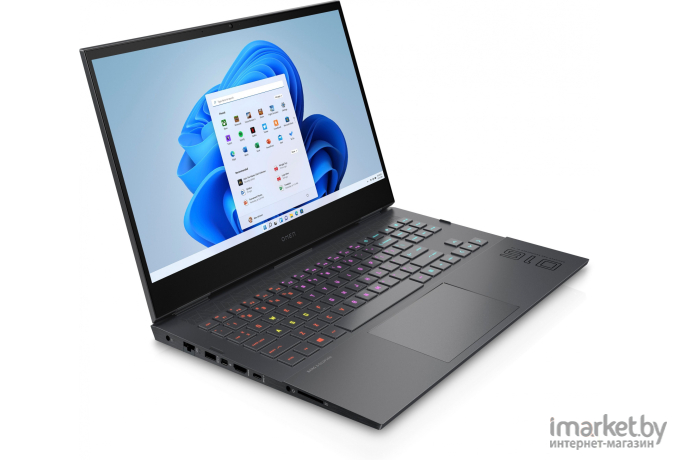 Ноутбук HP Omen 16-c0049ur темно-серебристый (4E1S2EA)