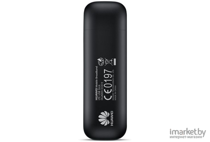 Модем Huawei Brovi E3372-325 черный (51071UYP)