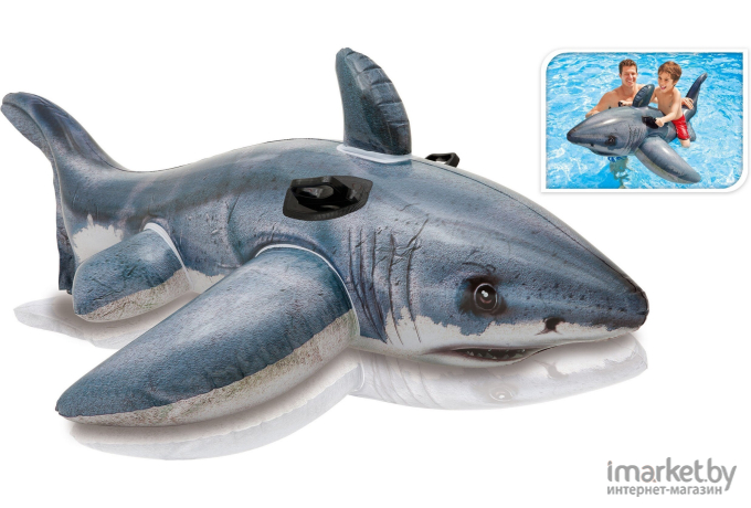 Надувной плот Intex На белой акуле (57525NP)