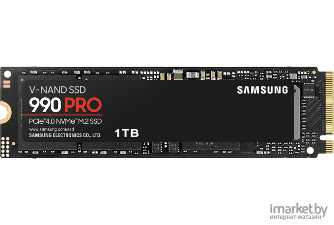 Твердотельный накопитель Samsung M.2 1.0Tb 990 PRO Series (MZ-V9P1T0BW)