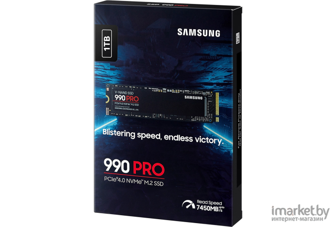 Твердотельный накопитель Samsung M.2 1.0Tb 990 PRO Series (MZ-V9P1T0BW)