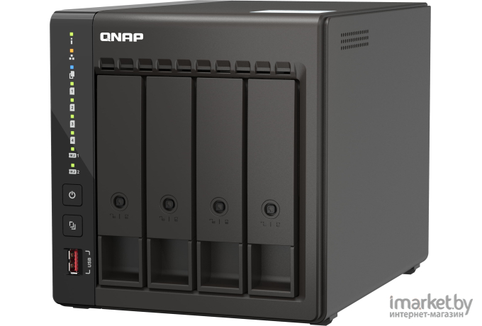 Сетевое хранилище Qnap NAS Original TS-453E-8G