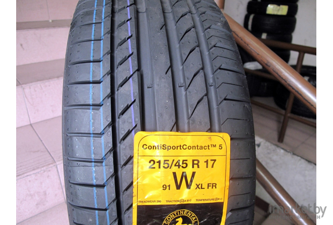 Автомобильные шины Continental ContiSportContact 5 225/40R19 93Y XL (03562730000)