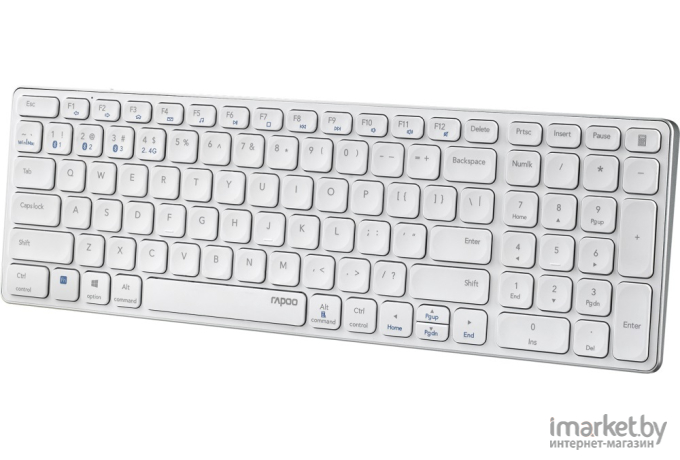 Клавиатура Rapoo E9700M белый (14516)