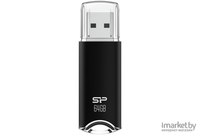 USB-Flash (флешка) Silicon-Power 64Gb Helios H02 SP064GBUF2H02V1K черный