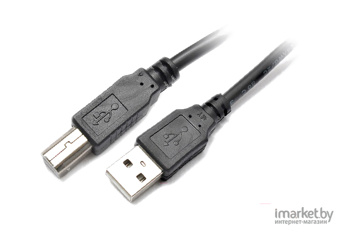 Кабель для принтера Sipu USB 2.0 4С Cu ПВХ 1,8м черный