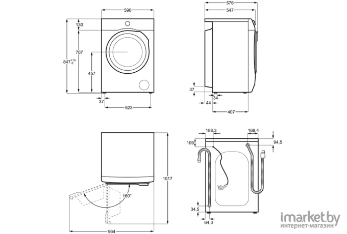 Стиральная машина Electrolux EW6FN428W