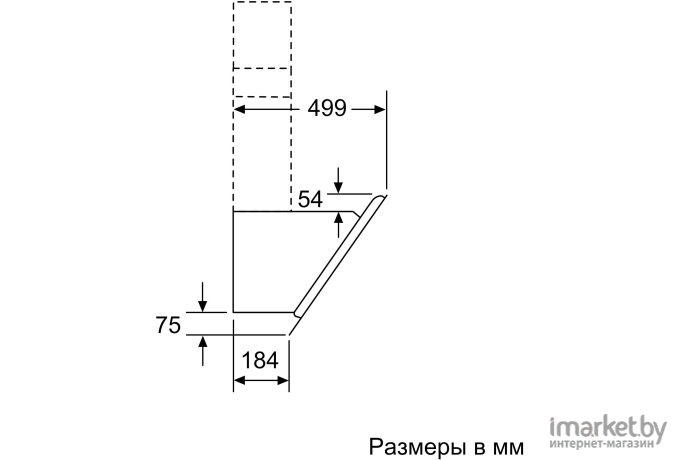 Кухонная вытяжка Neff D65IHM1S0