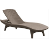 Шезлонг Keter Pacific Lounger коричневый (211104)