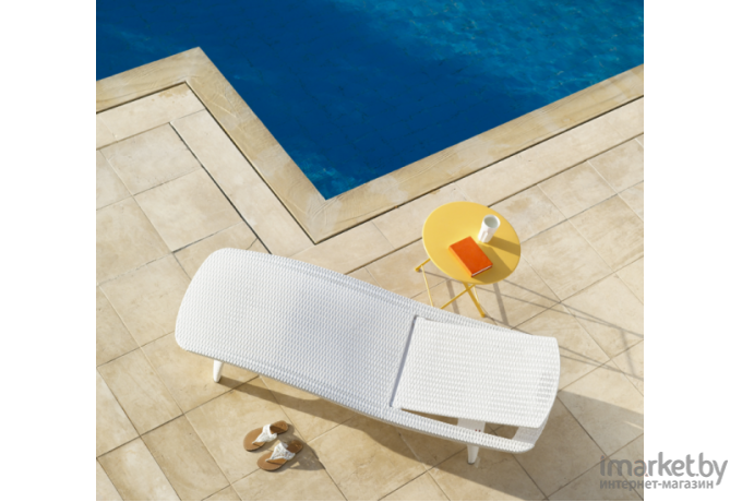 Шезлонг Keter Pacific Lounger коричневый (211104)