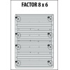 Дачная бытовка Keter Factor 8х6 коричневый (230451)