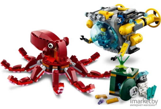 Конструктор LEGO Creator Миссия по поиску затонувших сокровищ (31130)