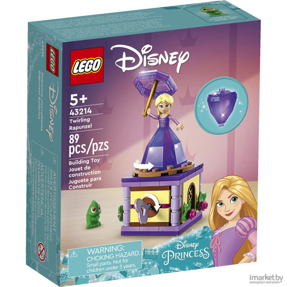 Конструктор LEGO Disney Вращающаяся Рапунцель (43214) купить в Минске с  ценами в рассрочку