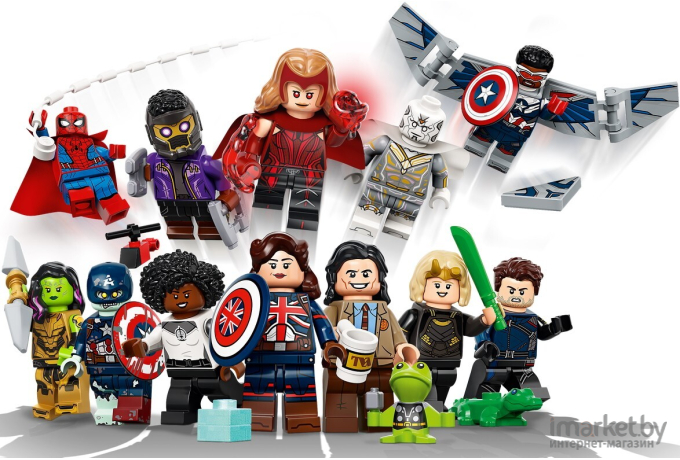 Конструктор LEGO Minifigures Студия Marvel (71031)