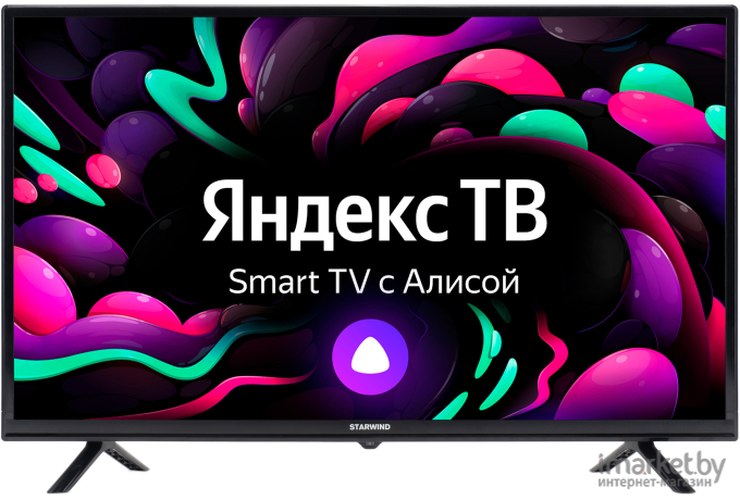 Телевизор Starwind SW-LED32SG304 Яндекс.ТВ черный