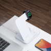 Зарядная станция Deppa 3в1 Charging Stand Neo для iPhone, Apple Watch, Airpods белый (24017)