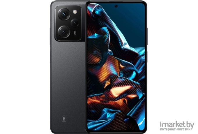 Смартфон Poco X5 Pro 5G 8GB/256GB Black EU (22101320G)