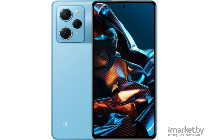 Смартфон Poco X5 Pro 5G 8GB/256GB Blue EU (22101320G)