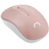 Мышь Natec Wireless Toucan Pink-White (NMY-1652)