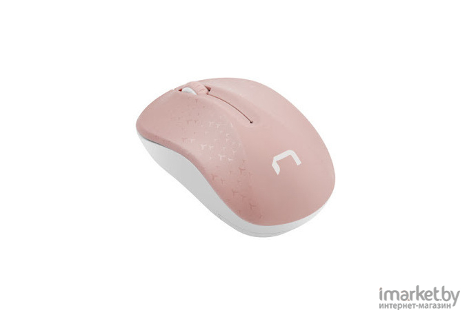 Мышь Natec Wireless Toucan Pink-White (NMY-1652)