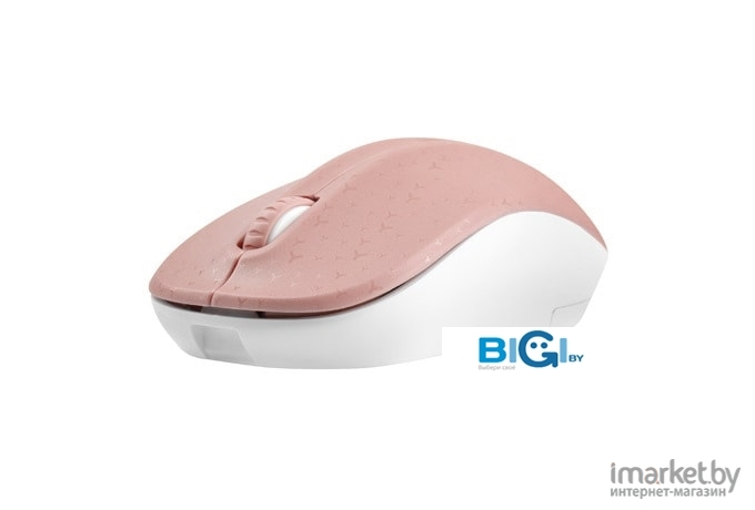 Мышь Natec Wireless Toucan Pink-White (NMY-1652)