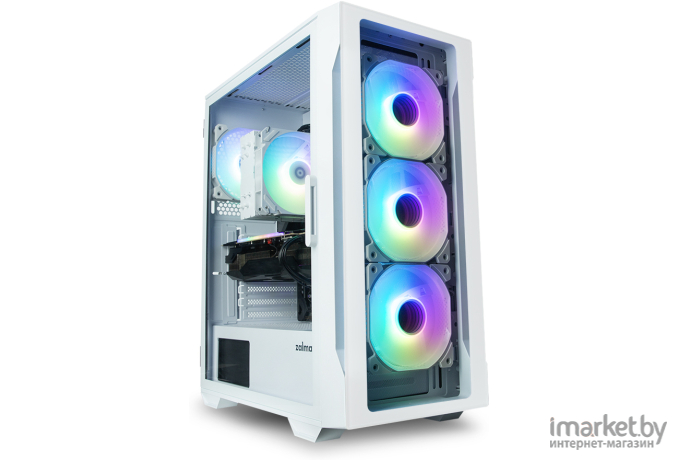 Корпус Zalman i3 Neo TG ATX без БП White