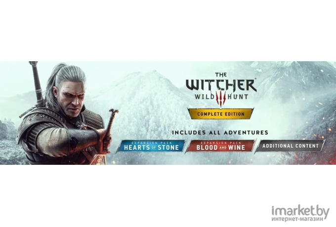 Игра для приставки Playstation PS5 Bandai Namco Entertainment Europe S.A.S. The Witcher 3: Wild Hunt. Complete Edition RU (3391892015461)