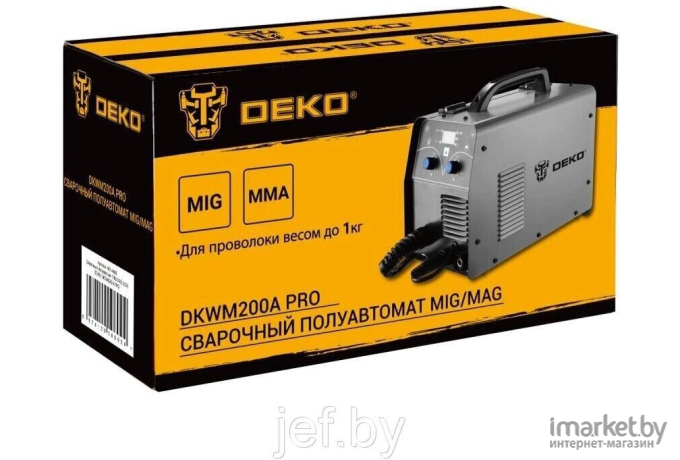 Сварочный полуавтомат Deko DKWM200A PRO (051-4686)