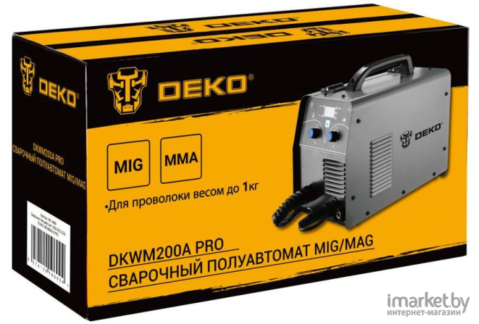 Сварочный полуавтомат Deko DKWM200A PRO (051-4686)