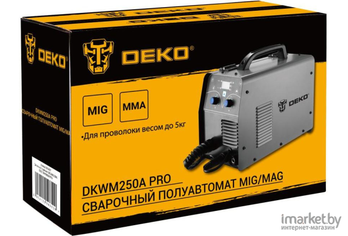 Сварочный полуавтомат Deko DKWM250A PRO (051-4687)