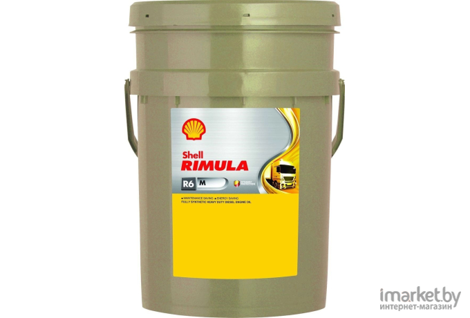 Моторное масло Shell RIMULA R6 M 10W-40 20л (550044843)