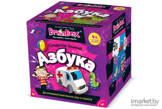 Настольная игра BrainBox Сундучок знаний Азбука (IH-90720)