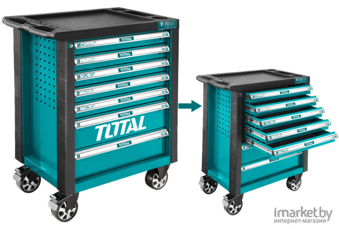 Тележка инструментальная Total THRC01071