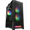 Корпус Cougar Airface RGB CGR-5ZD1B-AIR-RGB без БП Black (385ZD10.0004)