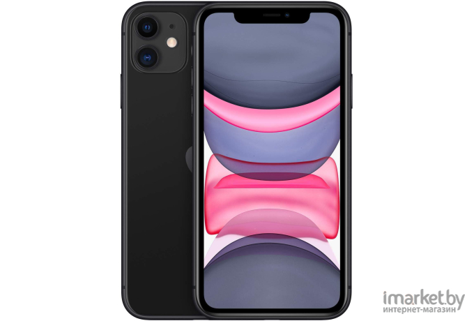 Смартфон Apple iPhone 11 128GB Black A2111 (MHCX3LL/A)