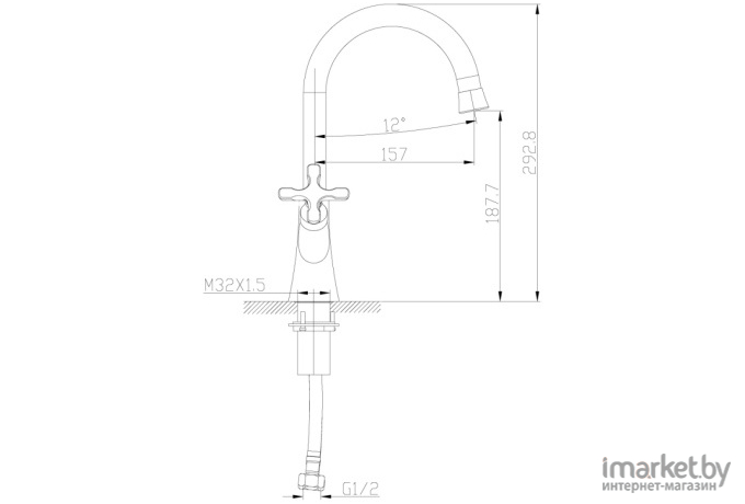 Смеситель Lemark Дуэтто (LM5704C)