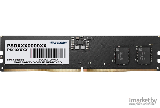 Модуль оперативной памяти (ОЗУ) Patriot DDR5 8Gb (PSD58G520041)