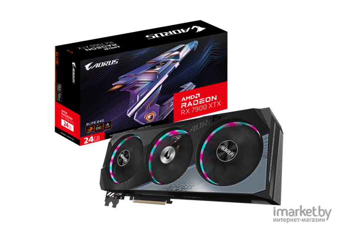 Видеокарта Gigabyte PCI-E 4.0 GV-R79XTXAORUS E-24GD