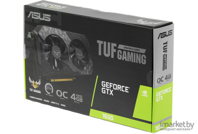 Видеокарта Asus PCI-E TUF-GTX1650-O4GD6-P-V2-GAMING