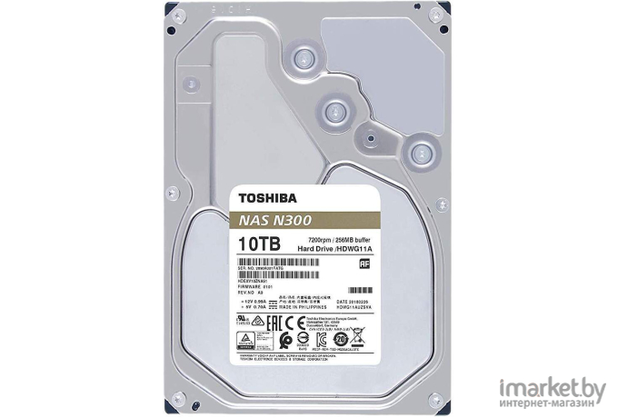 Жесткий диск Toshiba Original SATA-III 10Tb HDWG11AUZSVA