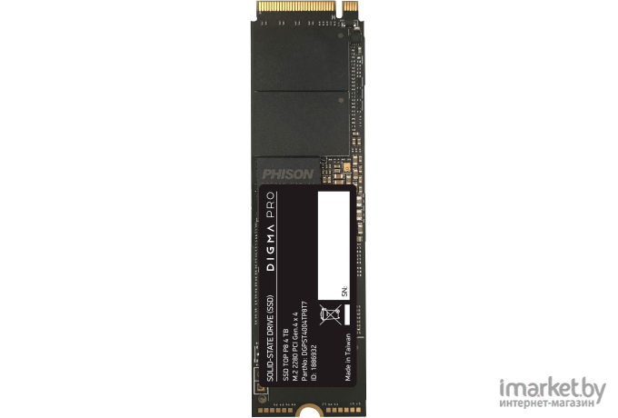 Накопитель SSD Digma PCI-E 4Tb DGPST4004TP8T7