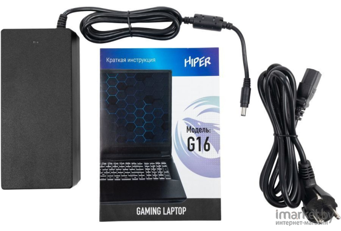 Ноутбук Hiper G16 черный (G16RTX3070C11700LX)